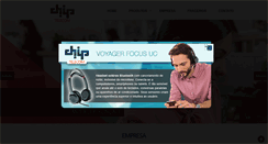 Desktop Screenshot of chiptelecom.com.br